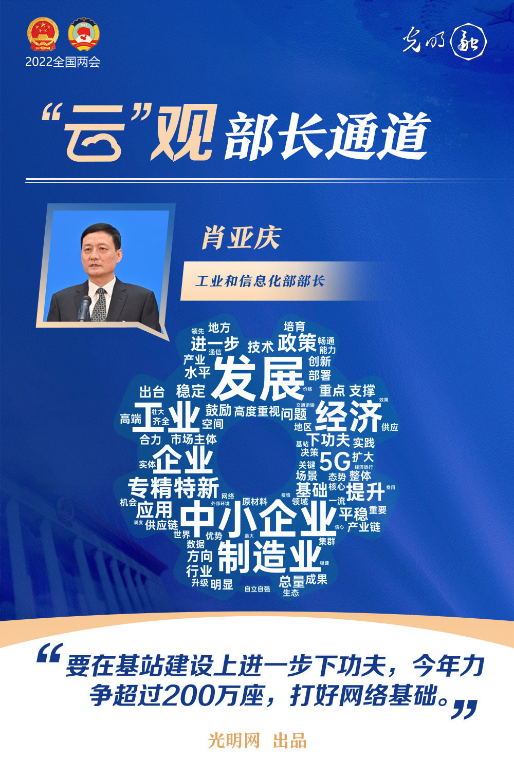 【“云”觀部長(zhǎng)通道】一組詞云海報(bào)，帶你聆聽三位部長(zhǎng)今年工作規(guī)劃