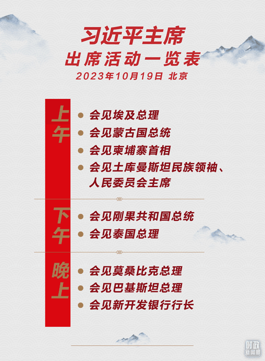 時政新聞眼丨高峰論壇圓滿成功，習近平密集會見傳遞清晰信號