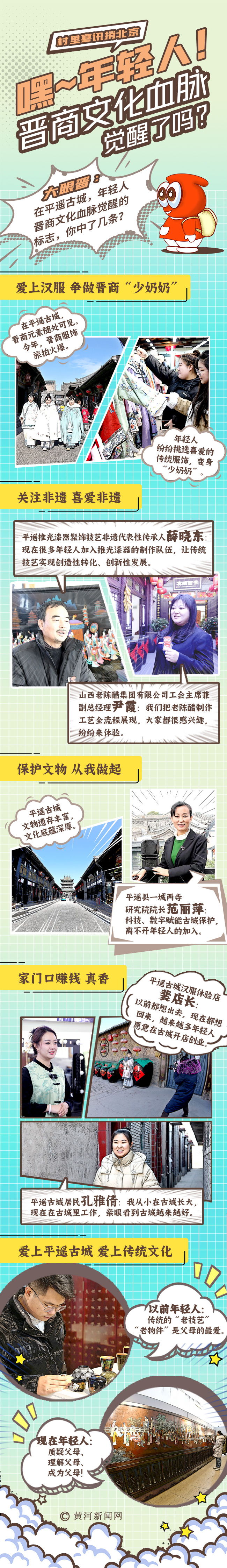 村里喜訊捎北京 | 創(chuàng)意漫畫(huà)：嘿，年輕人！晉商文化血脈覺(jué)醒了嗎？