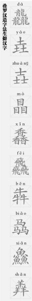 龍行龘龘，龘從何來？有什么字面背后的意義？