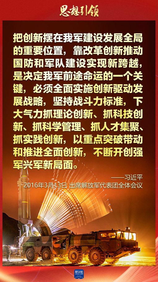 思想引領(lǐng)｜兩會(huì)上，習(xí)主席這樣談強(qiáng)軍之路