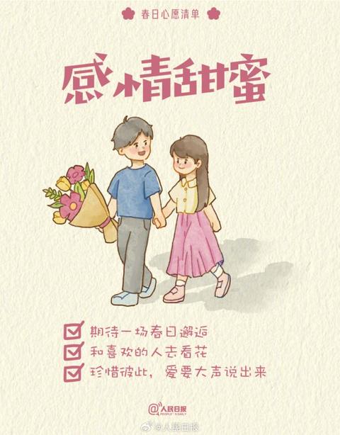 收藏打卡！領(lǐng)取你的手賬風(fēng)春日心愿清單