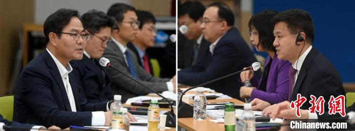 圖為論壇現(xiàn)場?！№n國中國商會供圖