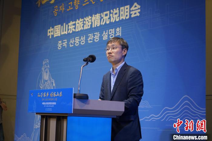 首爾市政府觀光體育局局長金英渙致辭?！⑿?攝