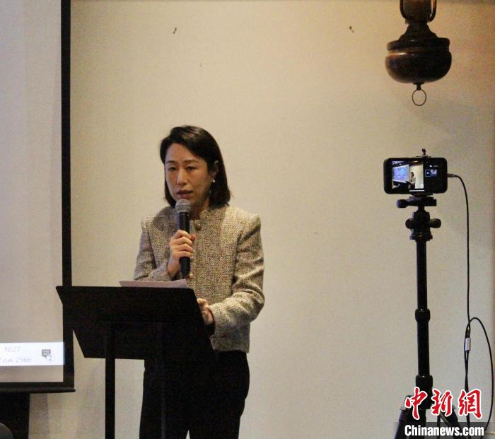 中國駐泰國大使館經濟商務處參贊張瀟瀟致辭。<a target='_blank' href='/' _fcksavedurl='/'><p  align=