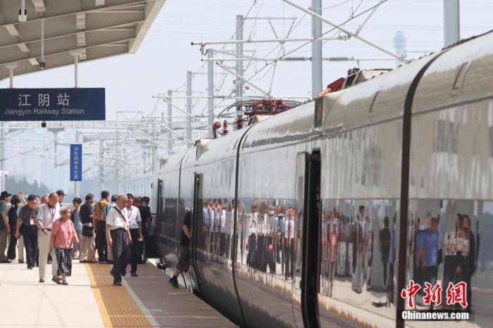 資料圖：高鐵列車。<a target='_blank' href='/'><p  align=