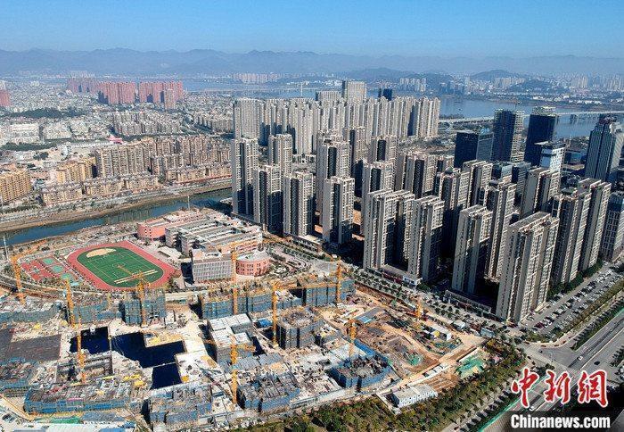 資料圖：航拍一處新建住宅。 <a target='_blank' href='/'><p  align=