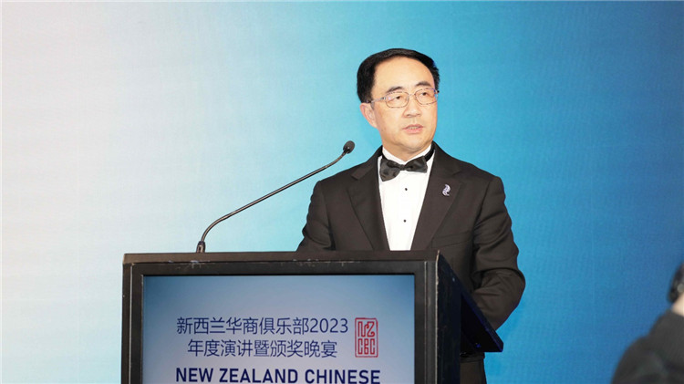 新西蘭華商聯(lián)合總會主席楊健。攝影：張凱