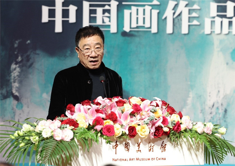 任建國致辭。主辦方供圖