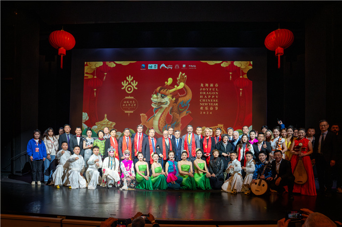 與會嘉賓合影。中國駐希臘大使館供圖