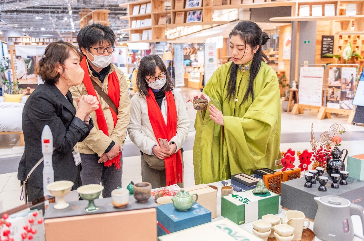 活動現(xiàn)場。中國駐大阪旅游辦事處供圖