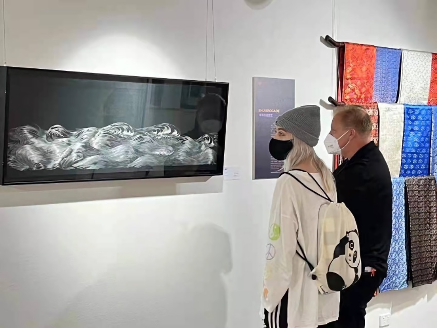 展覽現(xiàn)場(chǎng)。主辦方供圖