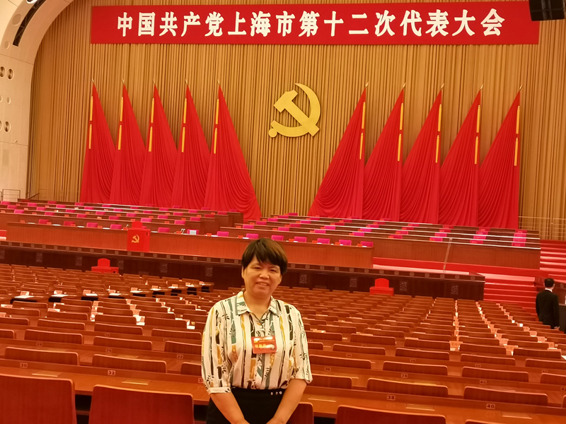 黨代表施鳳。受訪者供圖