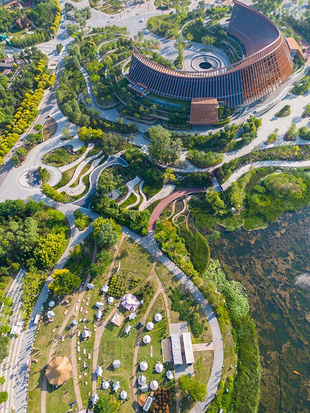 北京世園公園露營文化節(jié)開幕。張立峰攝