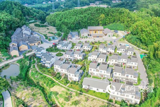 俯瞰大灣村。人民網(wǎng) 陳若天攝