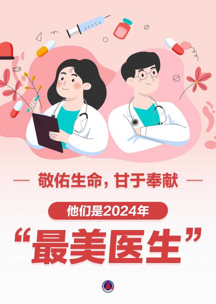 新華鮮報(bào)|致敬“白衣戰(zhàn)士”！2024年“最美醫(yī)生”發(fā)布