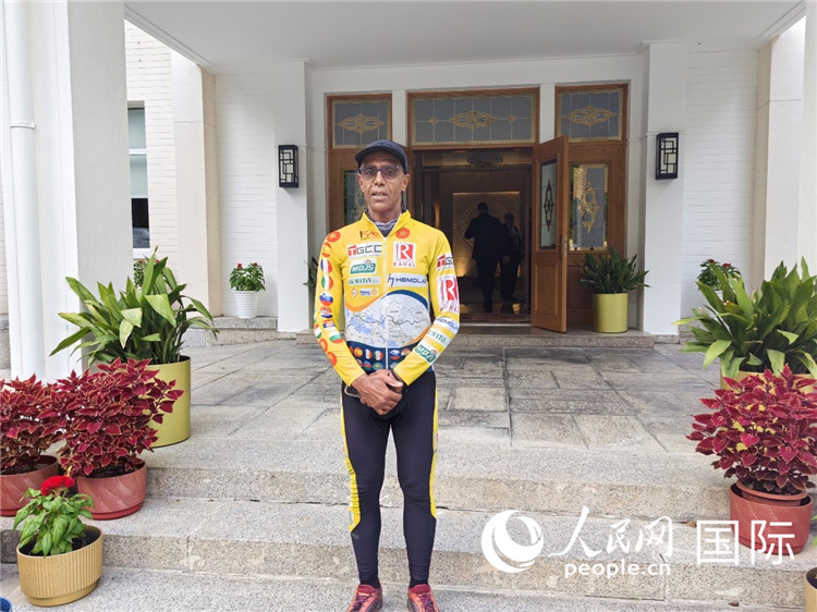 9月6日，卡里姆·穆斯塔在摩洛哥駐華大使官邸。人民網(wǎng)記者 王晶攝