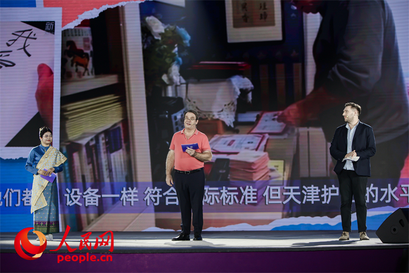 從左至右分別為馬星彤、皮安睿、柯明可。人民網(wǎng)記者 于凱攝