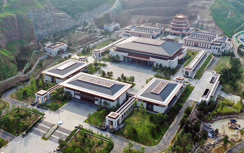 這是2022年7月30日拍攝的中國國家版本館中央總館。