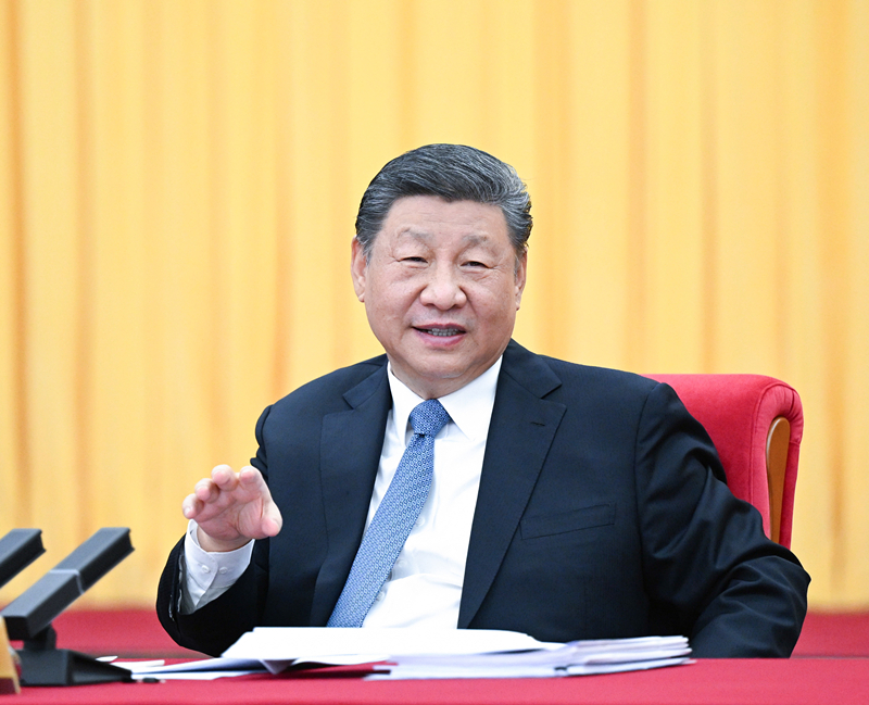 2025年3月6日，習近平總書記看望參加全國政協(xié)十四屆三次會議的民盟、民進、教育界委員，并參加聯(lián)組會。