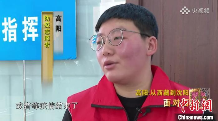 接受央媒采訪。　鐵西區(qū)委宣傳部 攝